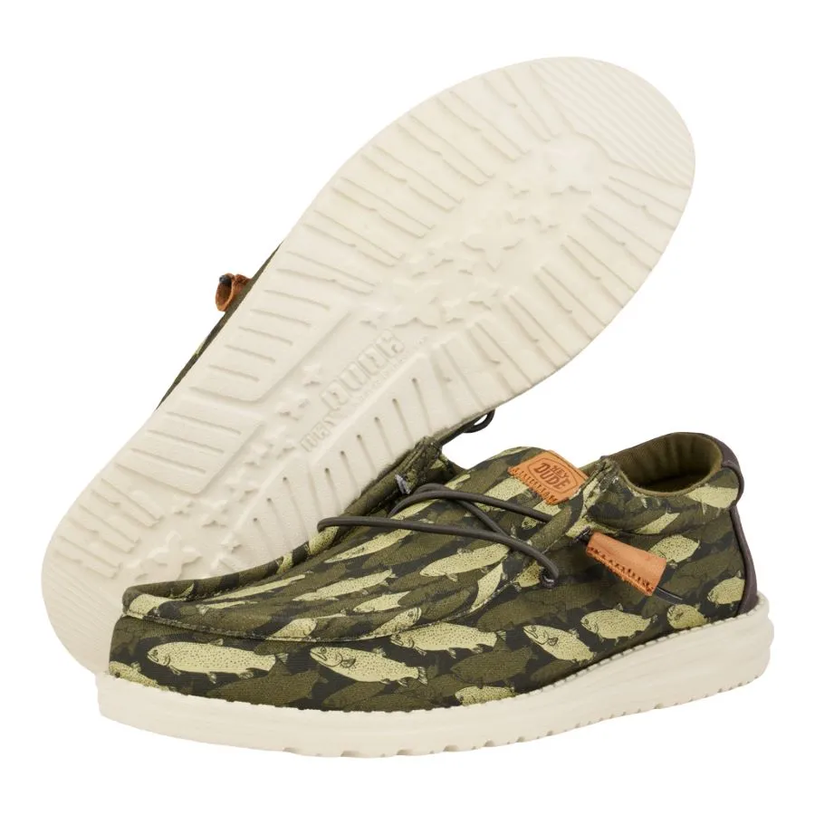 Wally Fish Camo - Black Fish Camo sold by Hey Dude product image thumbnail 3