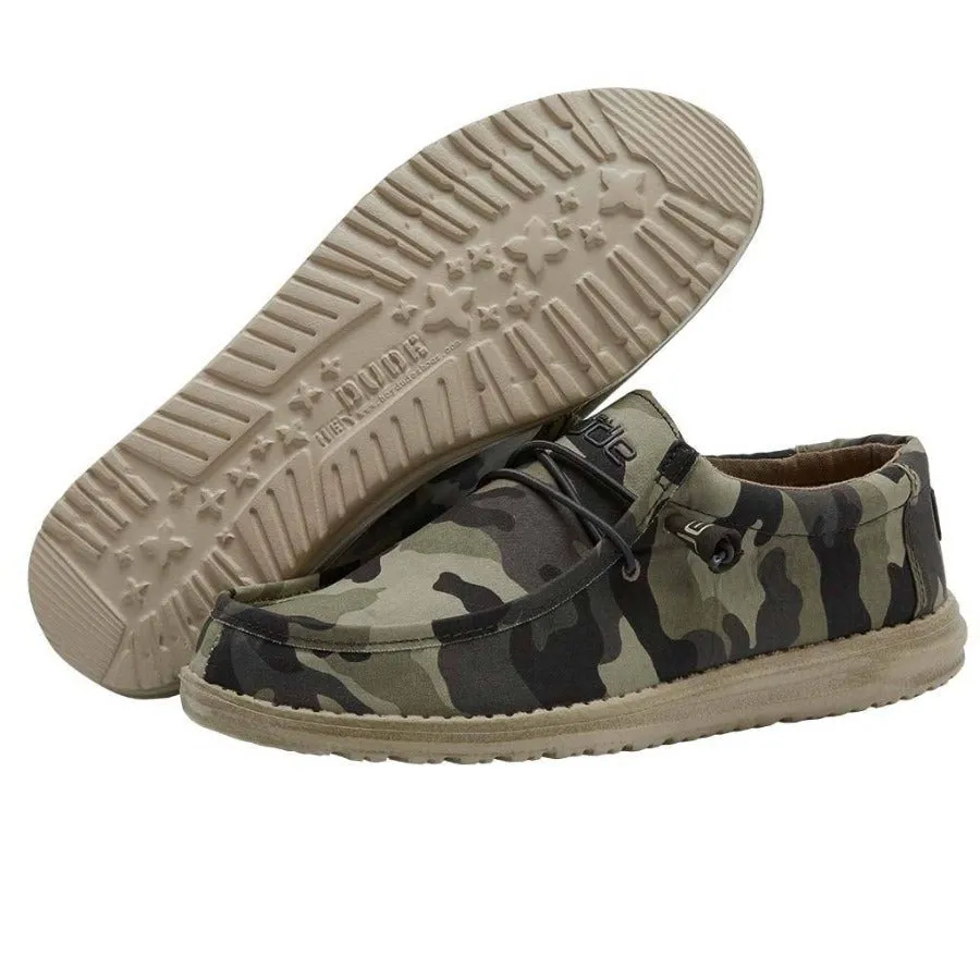 Wally - Camo (Past Season) sold by Hey Dude product image thumbnail 3