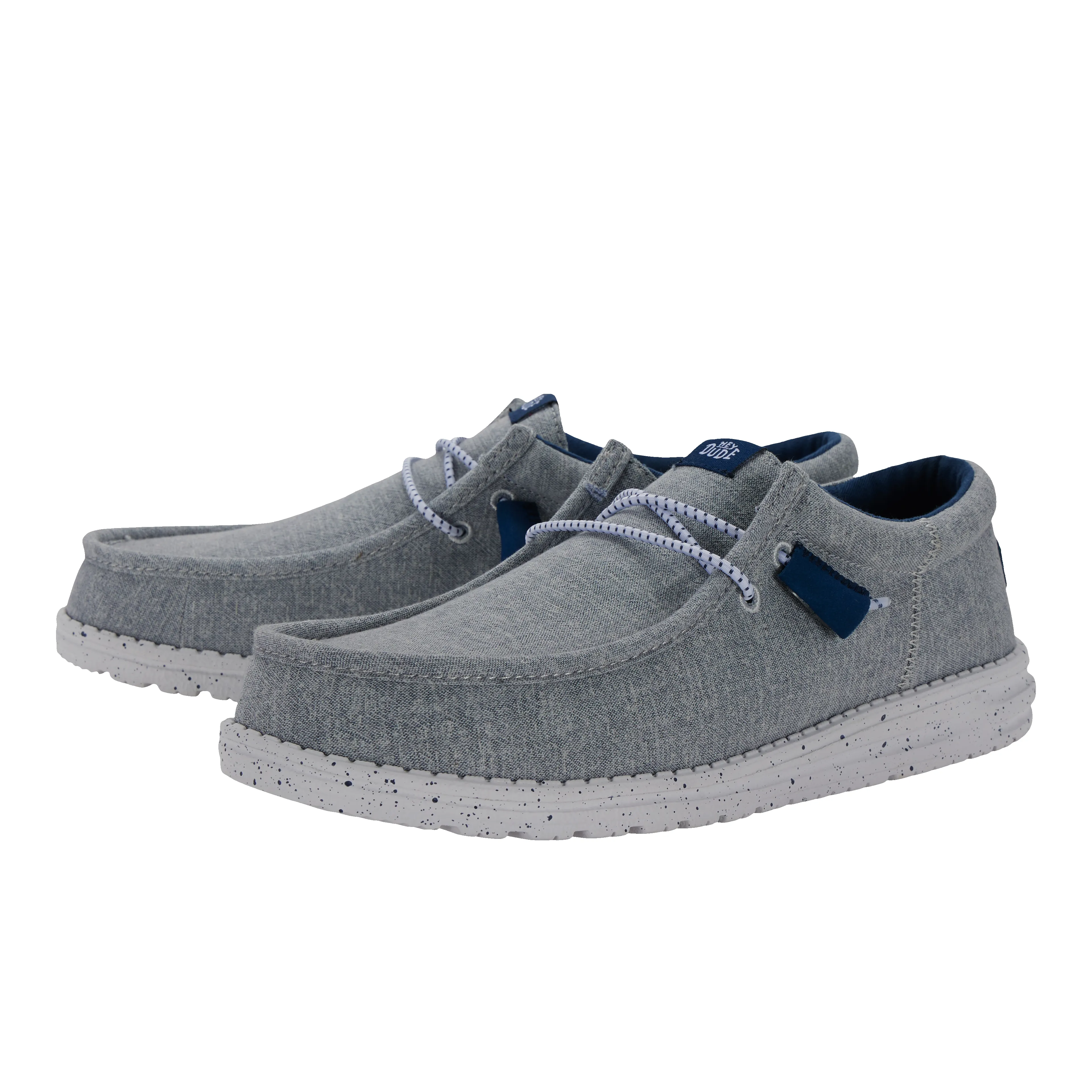 Wally Funk Heathered Knit - Grey Blue sold by Hey Dude product image thumbnail 2
