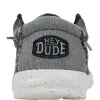 Wally Coastline - Black/White sold by Hey Dude