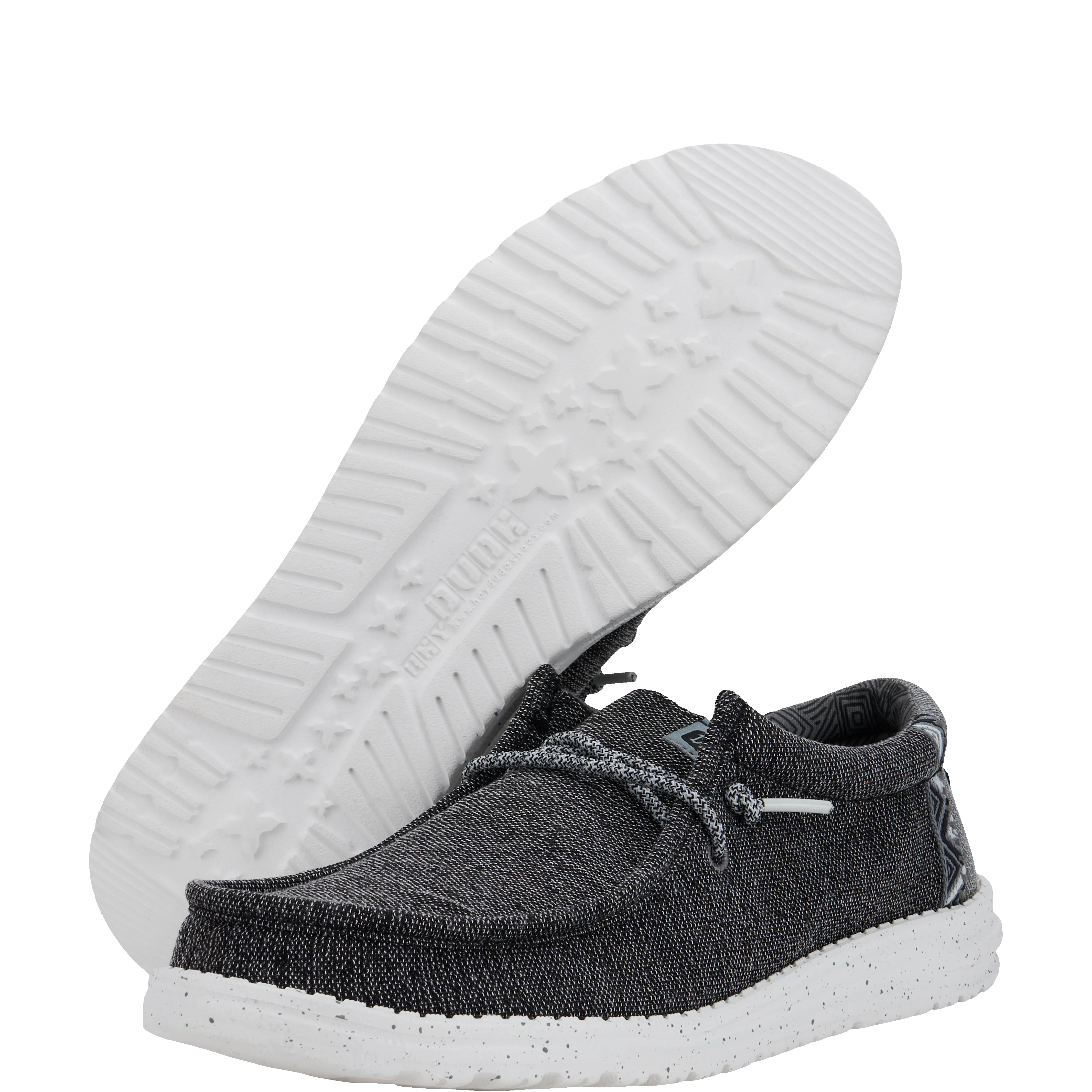 Wally Coastline - Black/White sold by Hey Dude product image thumbnail 3