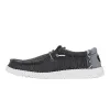 Wally Coastline - Black/White sold by Hey Dude