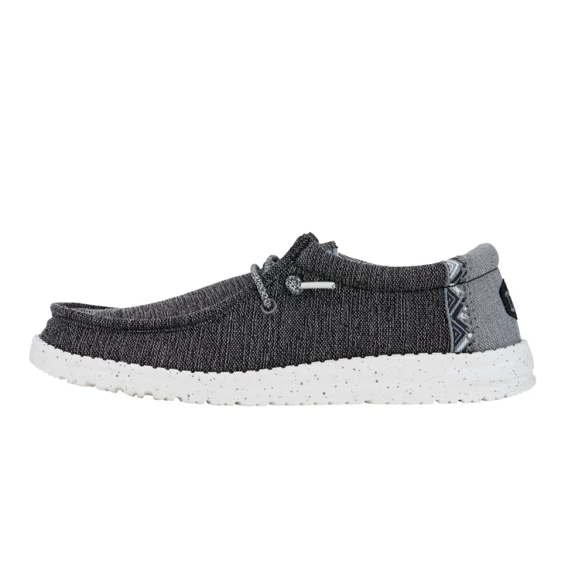 Wally Coastline - Black/White sold by Hey Dude
