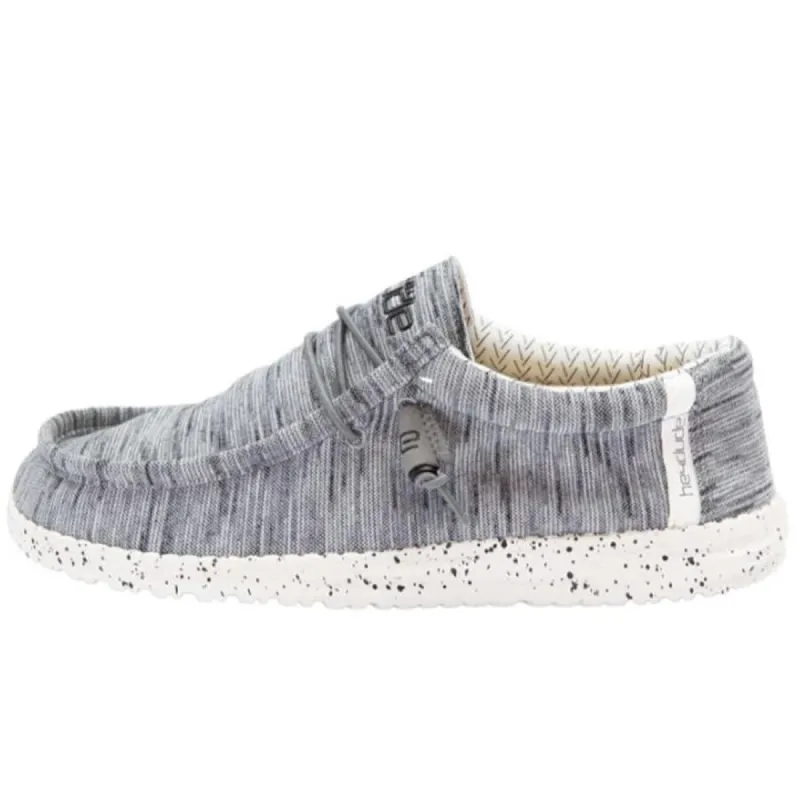 Wally Stretch Fleece - Stone White sold by Hey Dude
