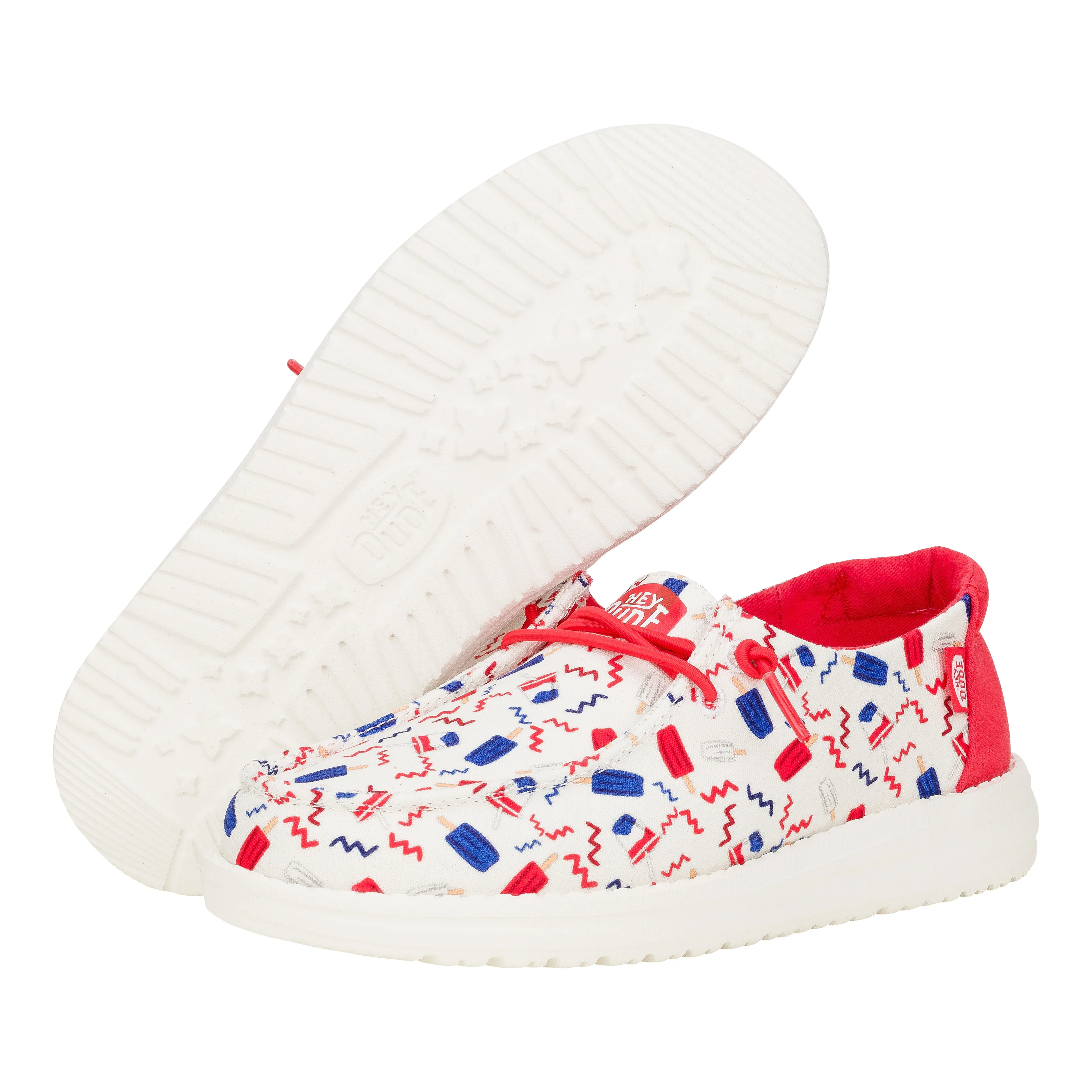 Wendy Youth Summer Americana - Multi/Varsity Red sold by Hey Dude product image thumbnail 3