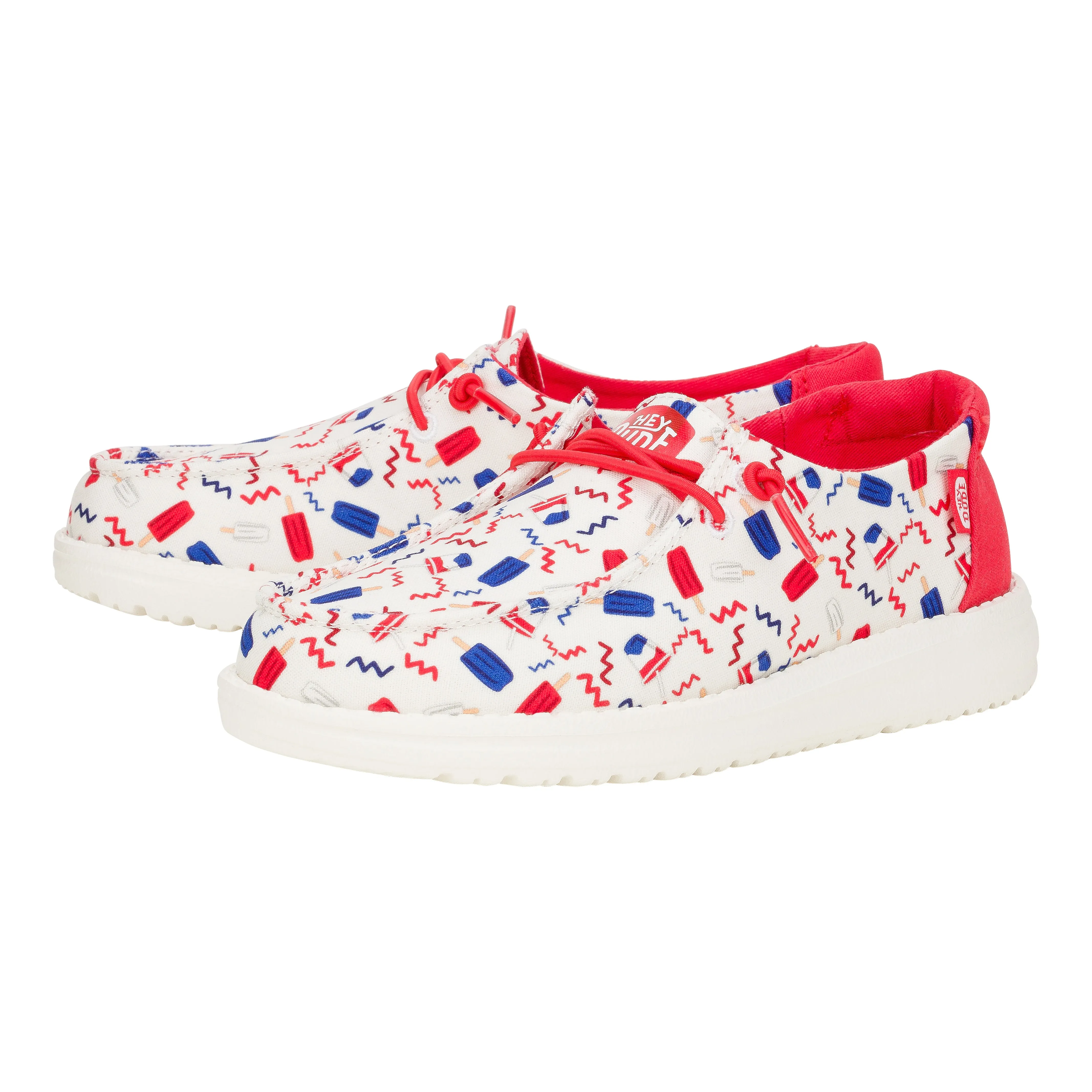 Wendy Youth Summer Americana - Multi/Varsity Red sold by Hey Dude product image thumbnail 2