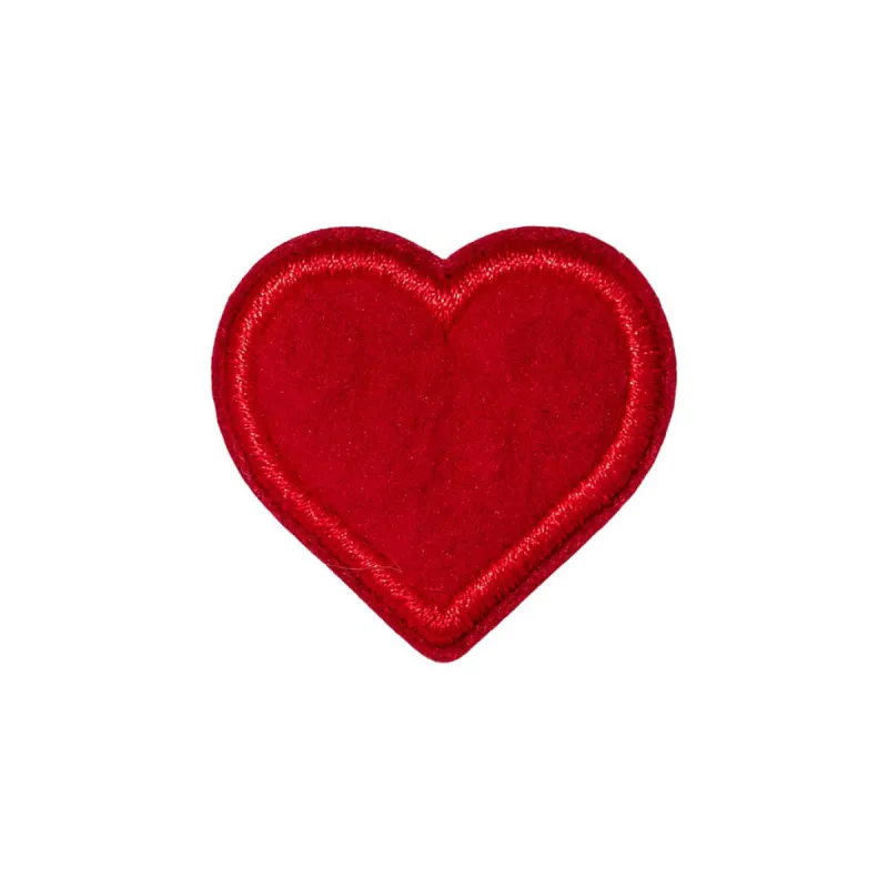 Heart Patch - Red Heart sold by Hey Dude