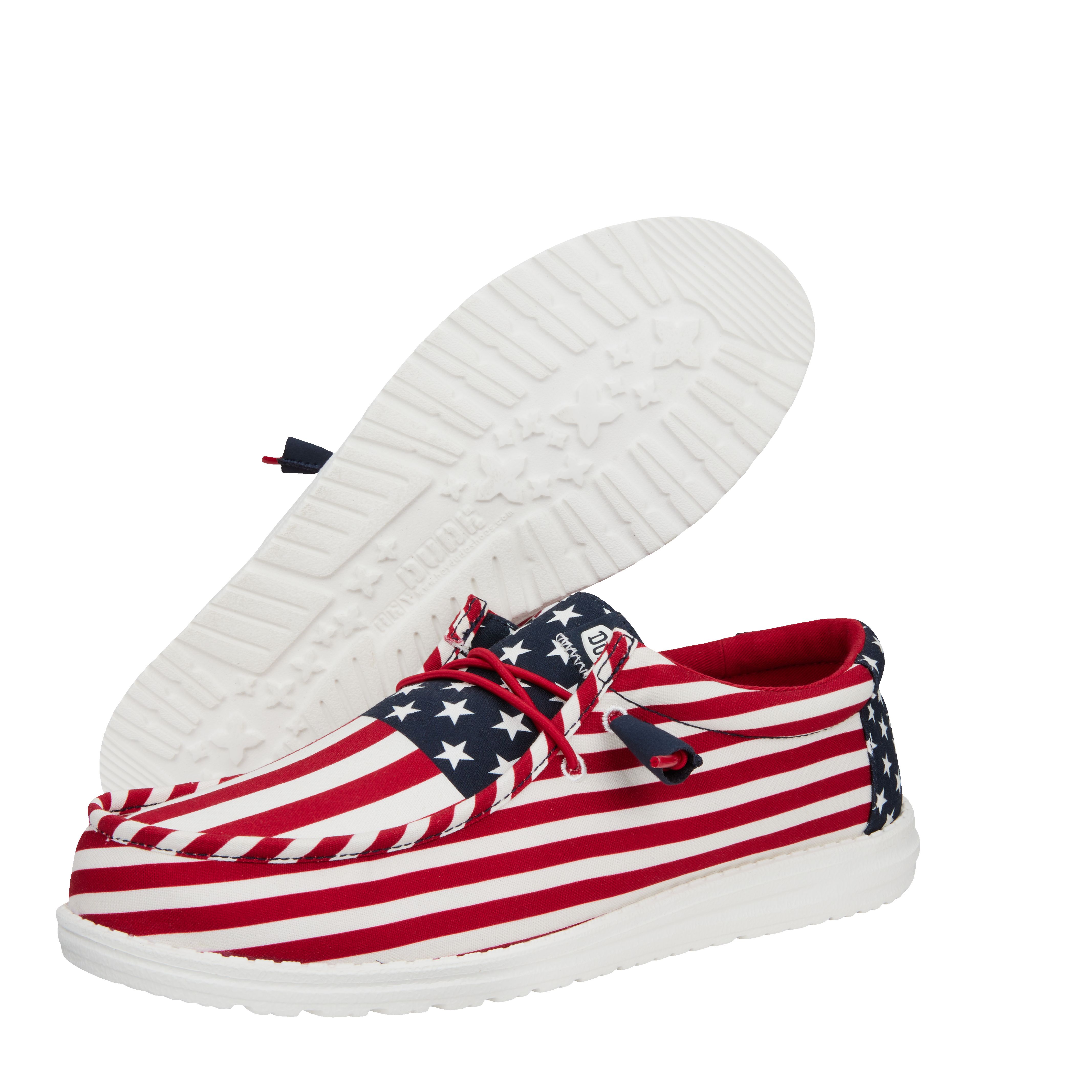 Wally Americana - American Flag sold by Hey Dude product image thumbnail 3