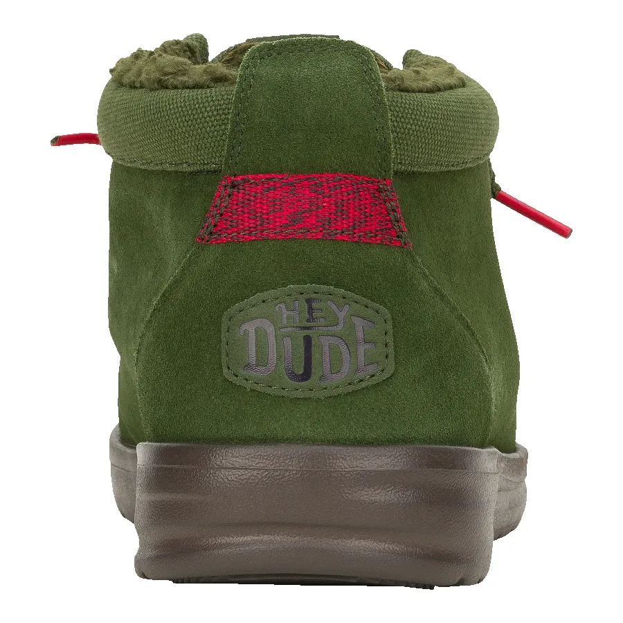Wally Mid GripR Warmth - Olive sold by Hey Dude product image thumbnail 5