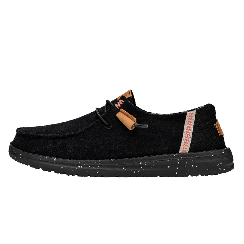 Wendy Washed Canvas - Black sold by Hey Dude