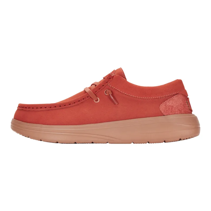 Wally Comf Suede - Red sold by Hey Dude