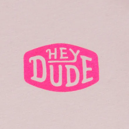 Go To Buckle Tee - Light Pink sold by Hey Dude product image thumbnail 2