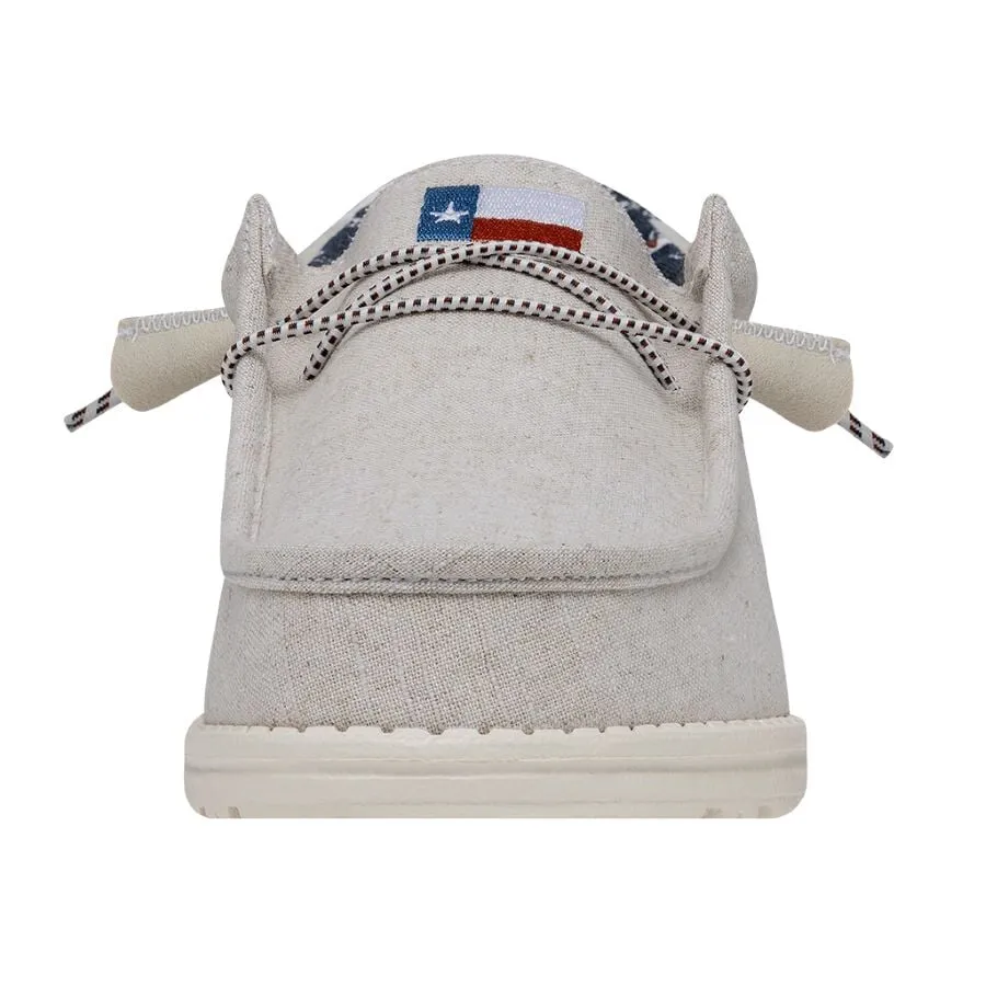 Wally Texas Canvas - Off White sold by Hey Dude product image thumbnail 5