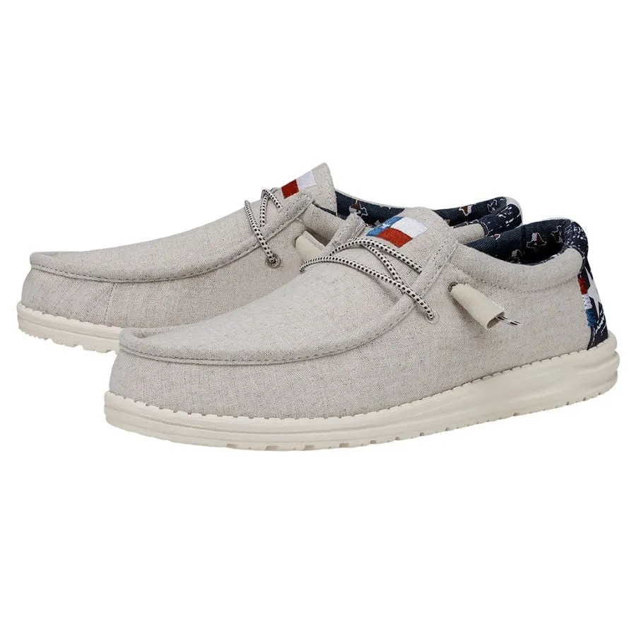 Wally Texas Canvas - Off White sold by Hey Dude product image thumbnail 3