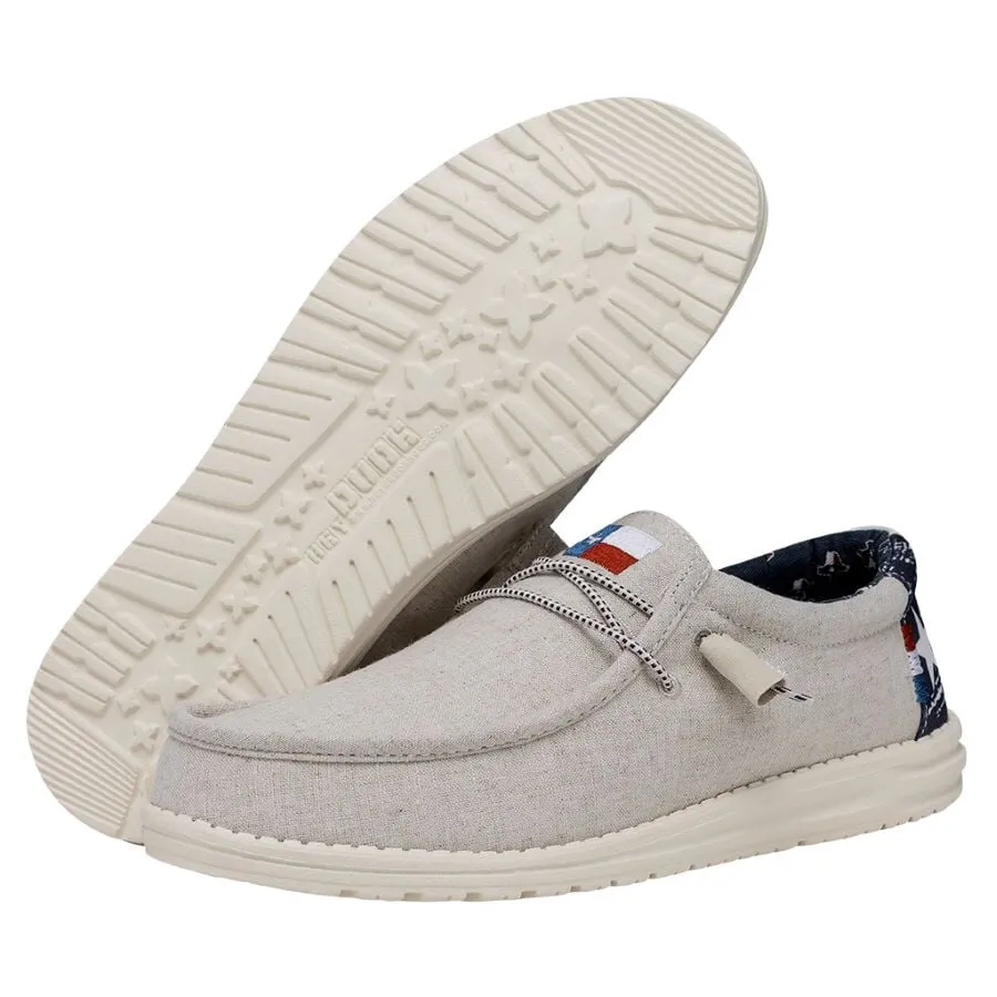 Wally Texas Canvas - Off White sold by Hey Dude product image thumbnail 4