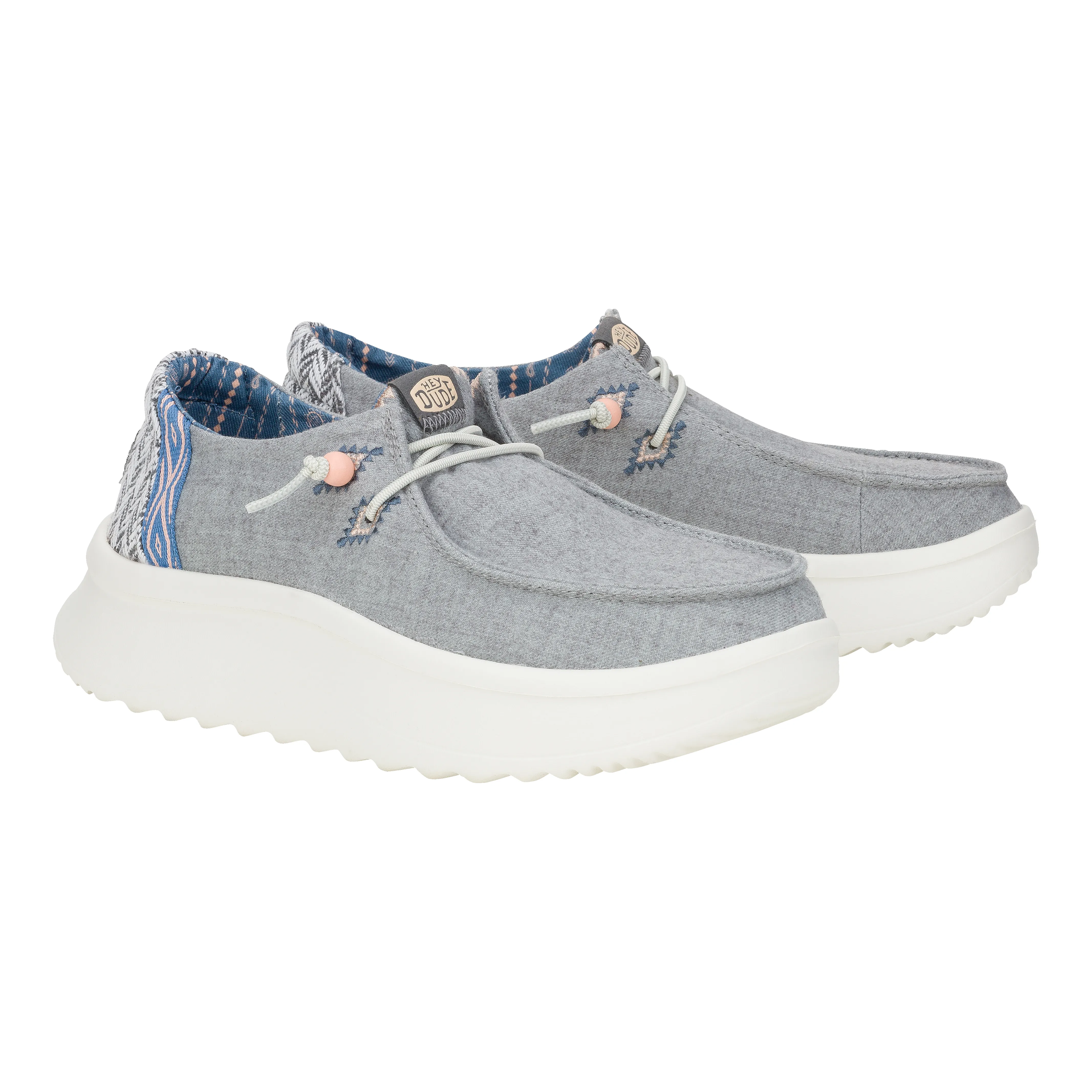 Wendy Peak Chambray Woven - Grey sold by Hey Dude product image thumbnail 2