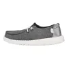 Wendy Youth Metallic Sparkle - Charcoal sold by Hey Dude