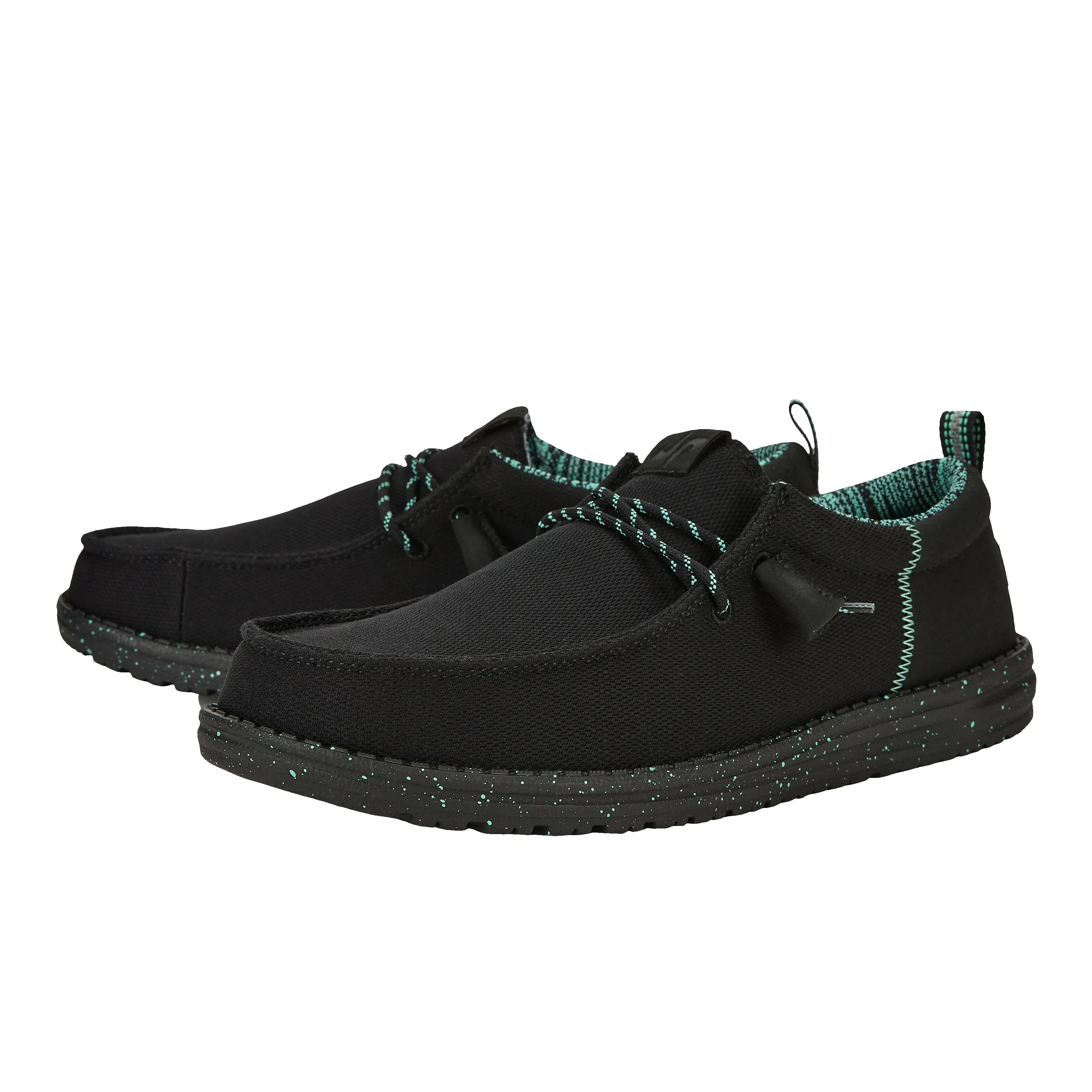 Dude Perfect x Wally Funk - Teal/Black sold by Hey Dude product image thumbnail 2