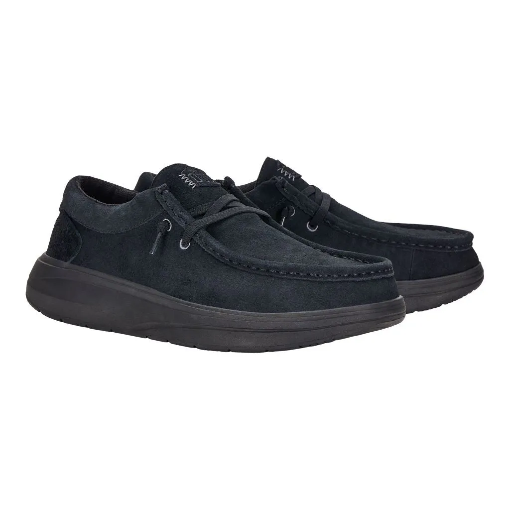 Wally Comf Suede - Black sold by Hey Dude product image thumbnail 3