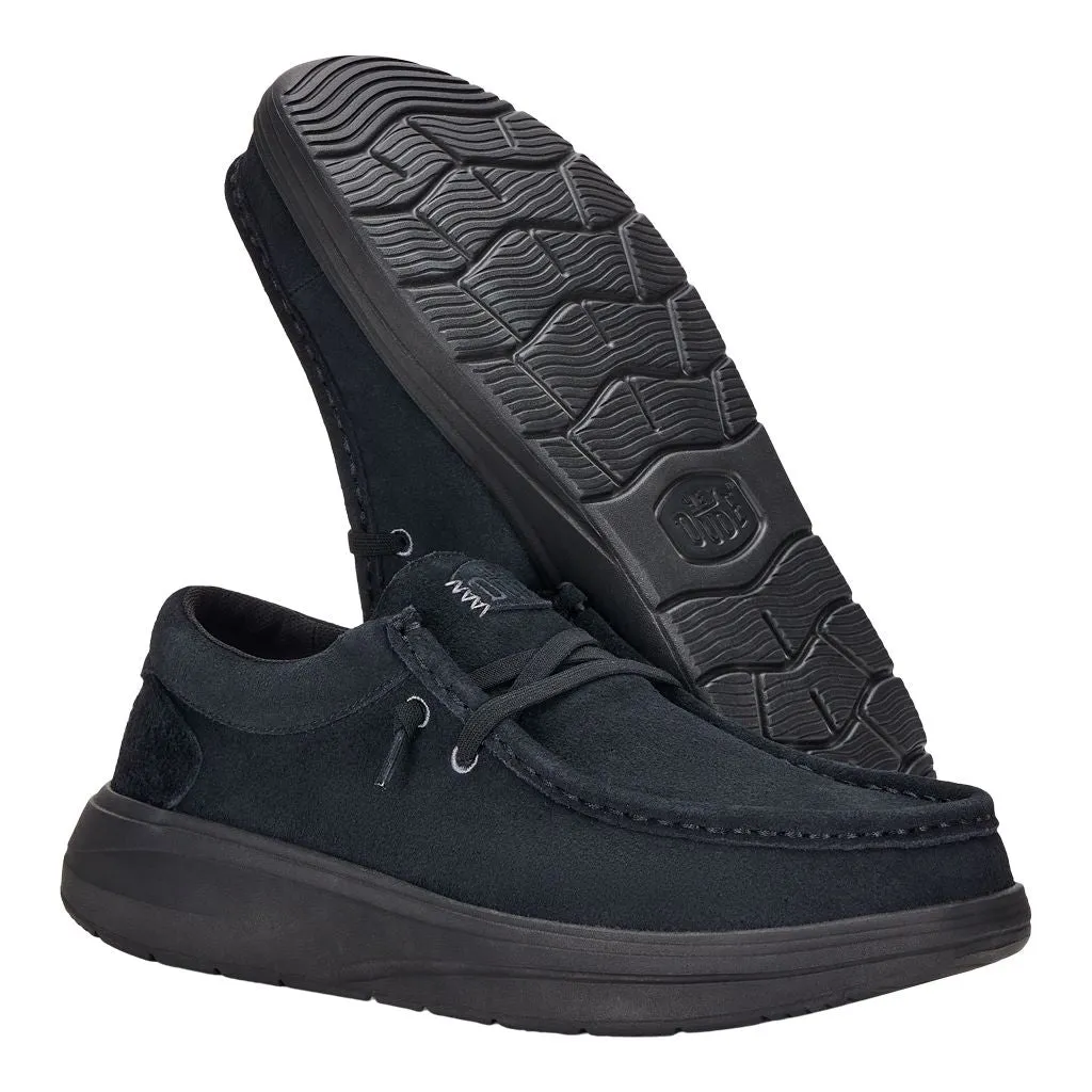 Wally Comf Suede - Black sold by Hey Dude product image thumbnail 4