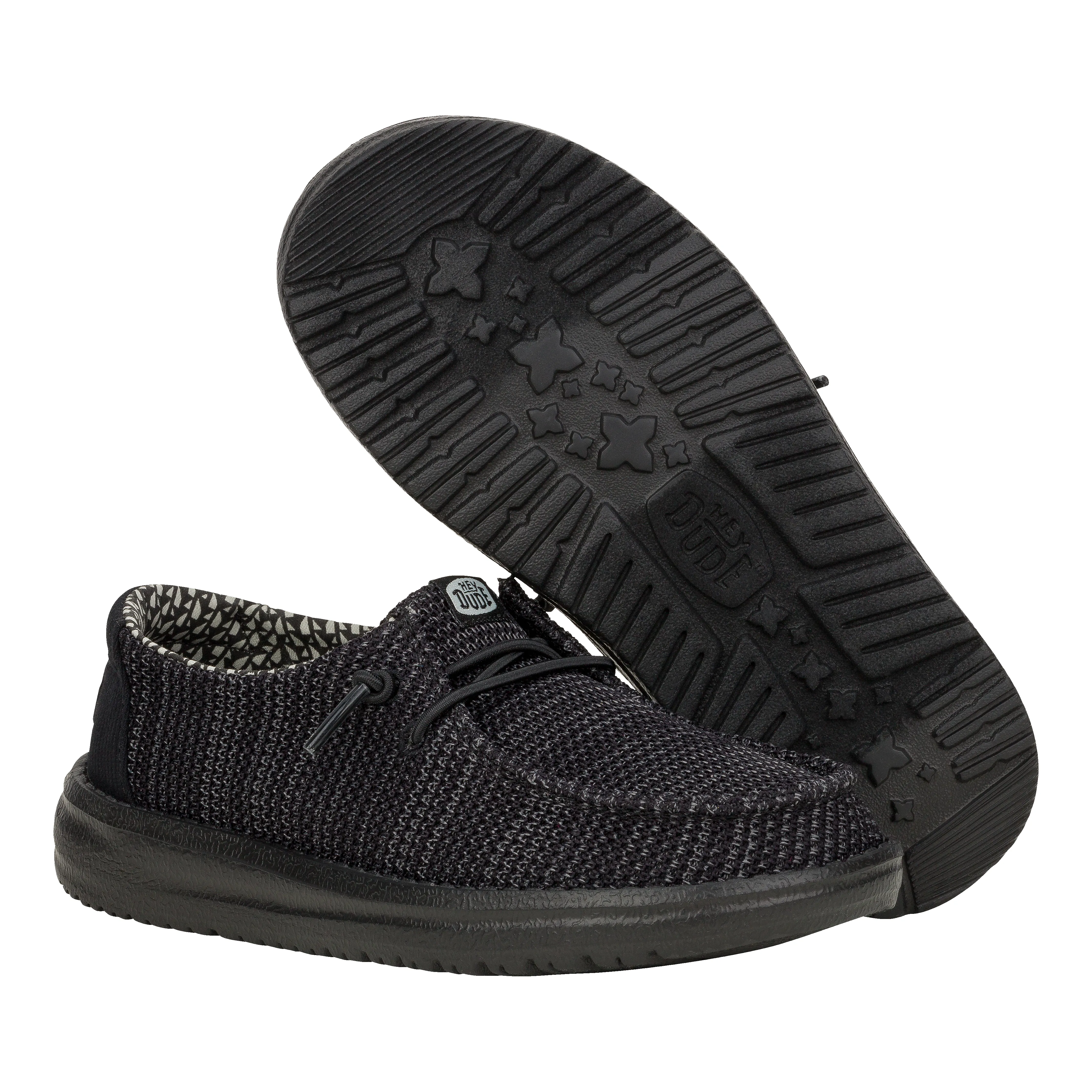 Wendy Youth Stretch Mesh - Black/Black sold by Hey Dude product image thumbnail 3