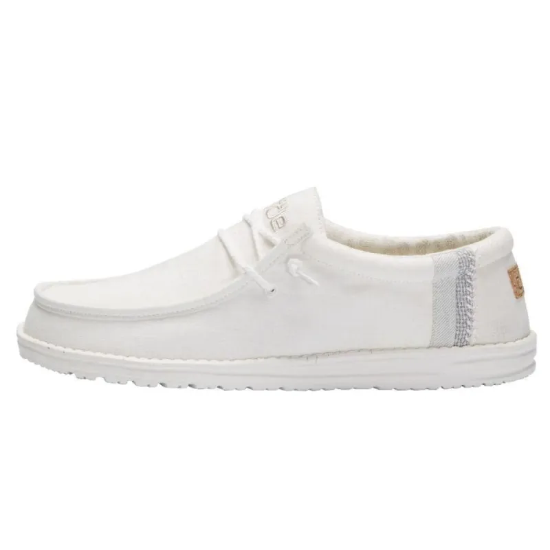 Wally Break Stitch - White sold by Hey Dude