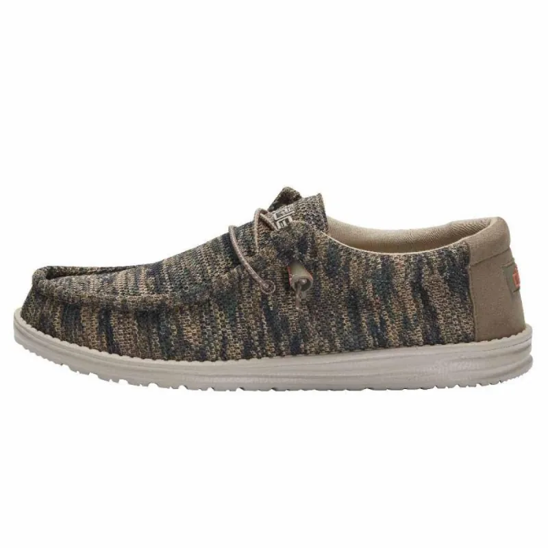 Wally Sox - Woodland Camo sold by Hey Dude