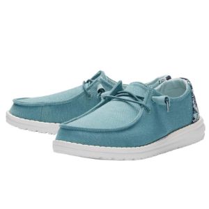 Wendy Stretch Fleece - Sea Blue sold by Hey Dude