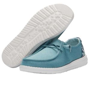 Wendy Stretch Fleece - Sea Blue sold by Hey Dude