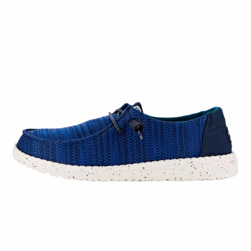 Wendy Sport Mesh - Navy/White sold by Hey Dude