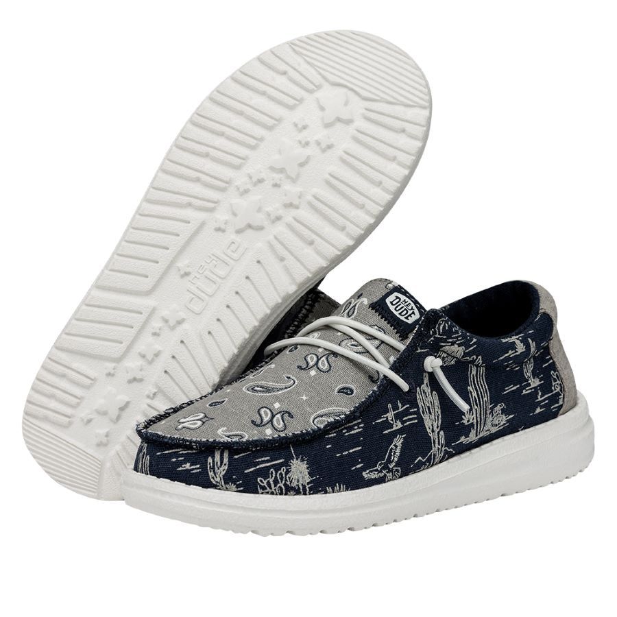 Wally Youth Bandana - Navy sold by Hey Dude product image thumbnail 3