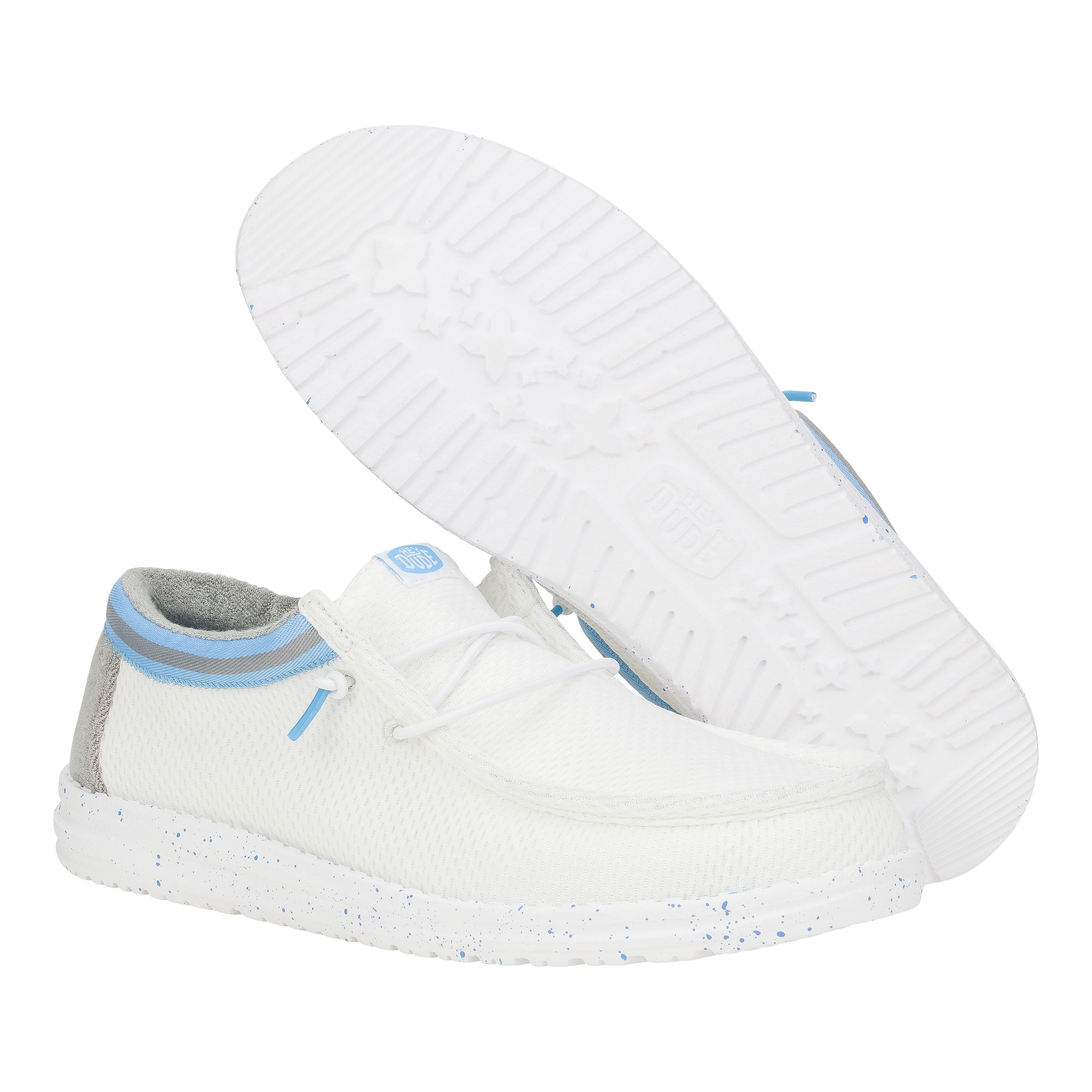 Wally Varsity Jersey - White Blue sold by Hey Dude product image thumbnail 3