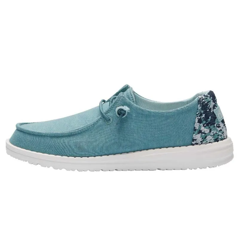 Wendy Stretch Fleece - Sea Blue sold by Hey Dude