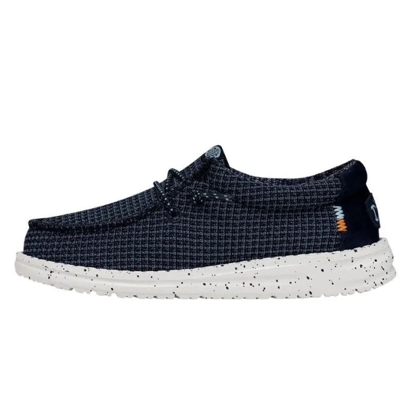 Wally Youth Sport Mesh - Navy sold by Hey Dude
