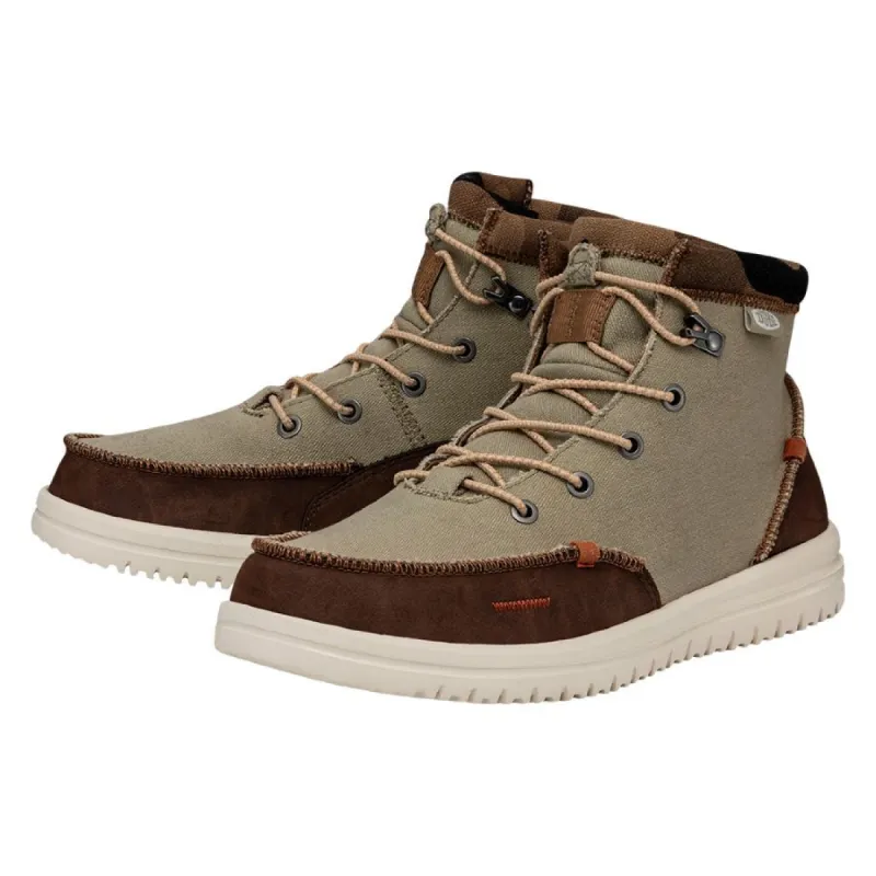 Bradley Waxed Canvas - Olive sold by Hey Dude