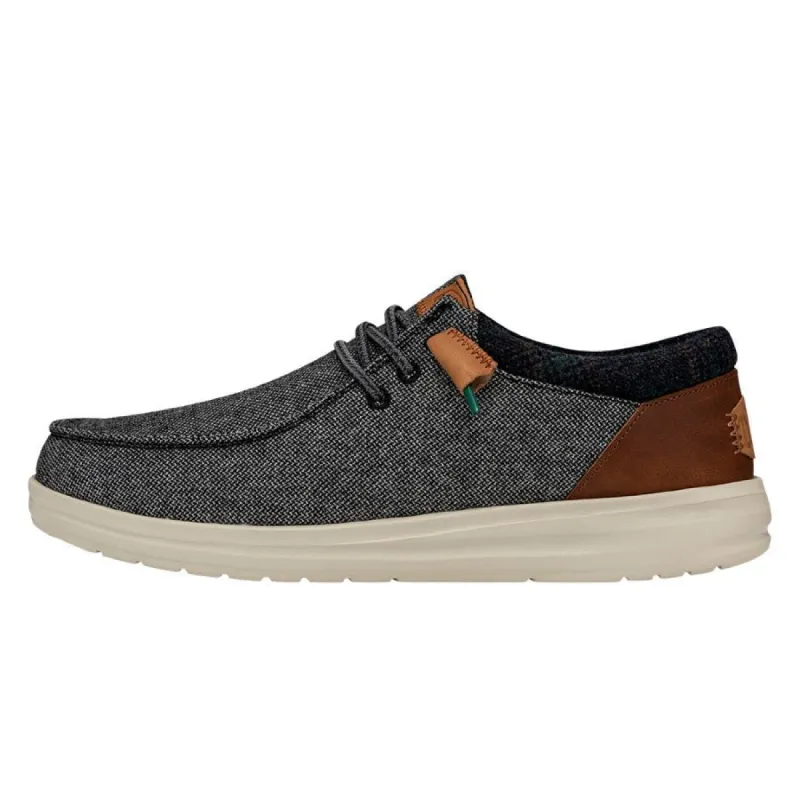 Wally Grip Wool - Charcoal sold by Hey Dude