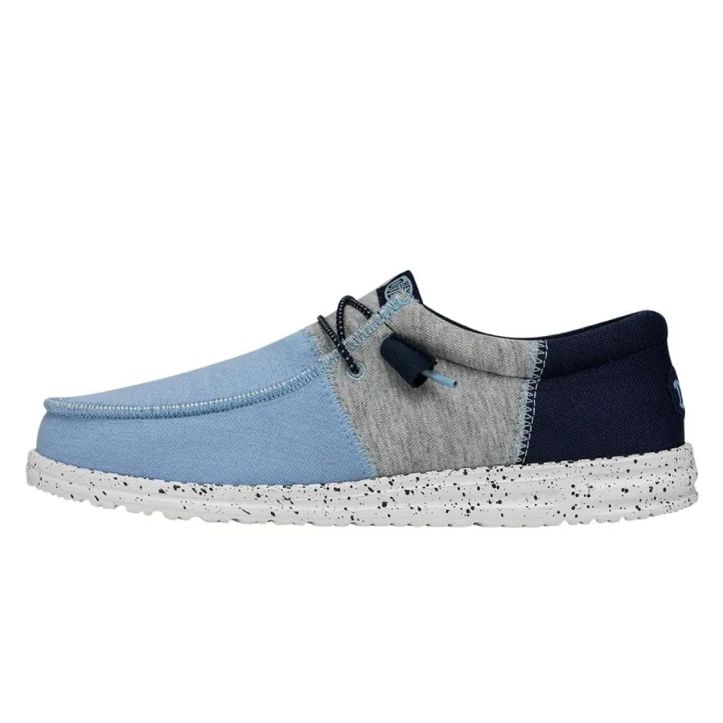 Wally Tri Varsity - Light Blue sold by Hey Dude