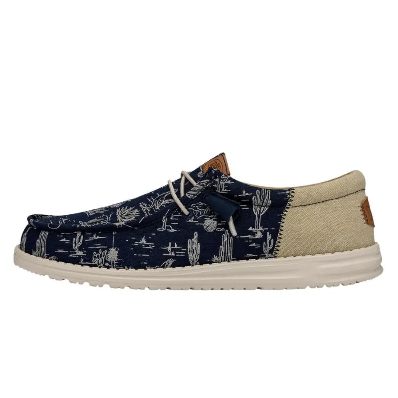 Wally Funk Desert - Navy sold by Hey Dude