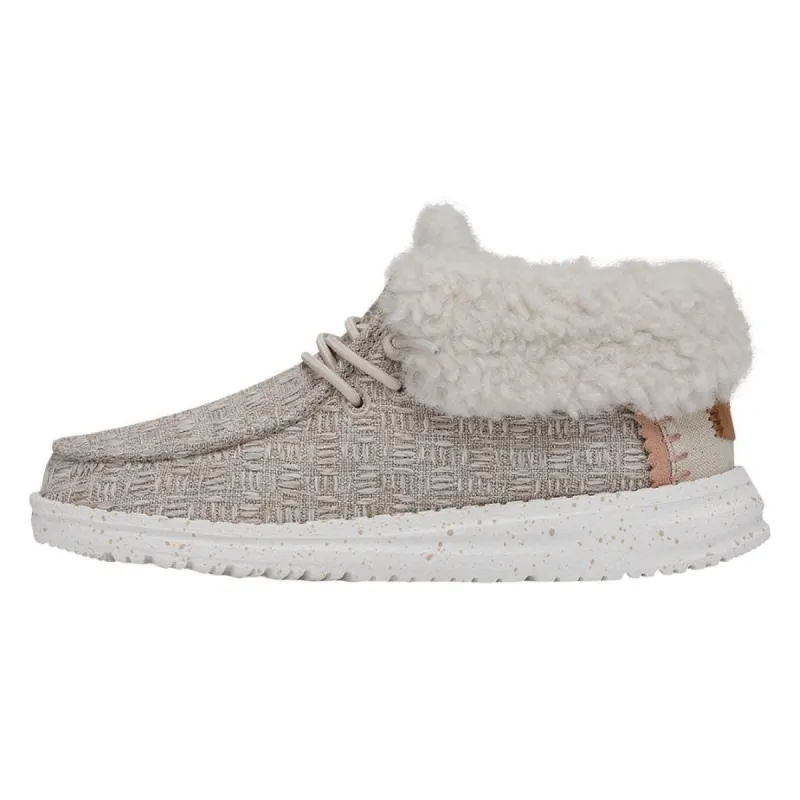 Wendy Fold Youth Stitch Cozy Boot - Tan sold by Hey Dude