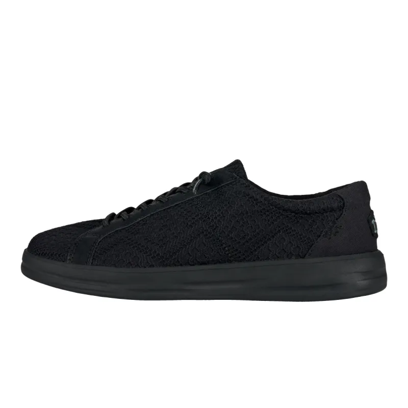 Karina Boho Crochet - Black/Black sold by Hey Dude