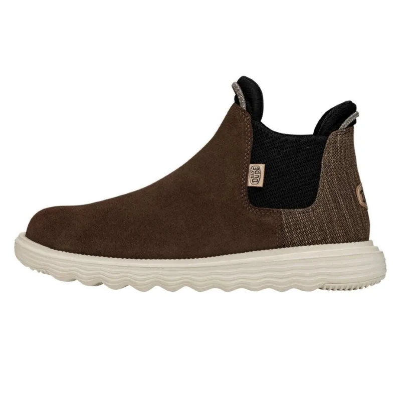 Branson Boot Suede - Coffee sold by Hey Dude