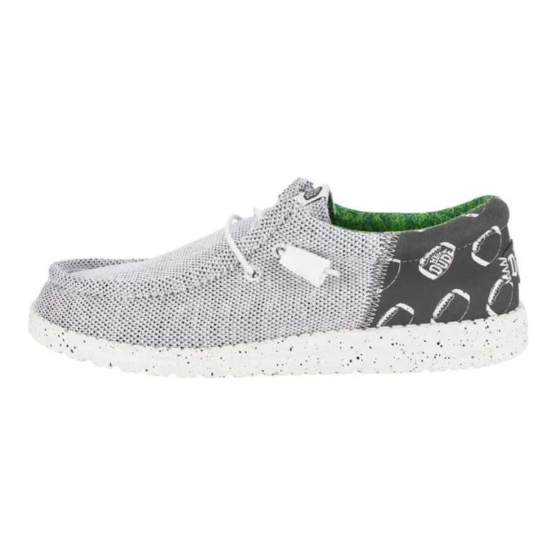 Wally Funk Game Day - Grey/Multi sold by Hey Dude