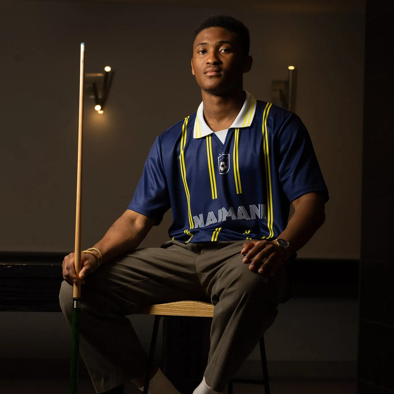 Blue-Yellow Jersey sold by Naimani product image thumbnail 3