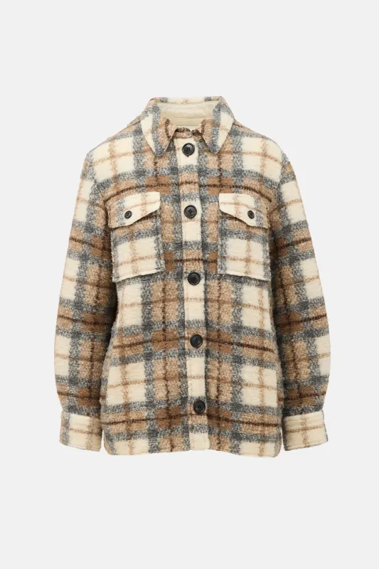 Wool Gaston Plaid Jacket sold by VSP Consignment