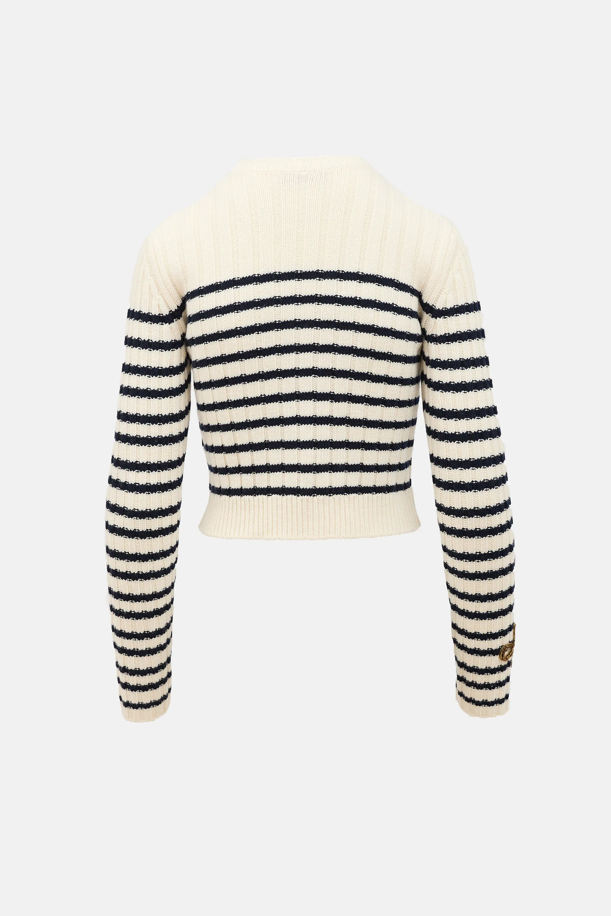 Bow Stripe Sweater sold by VSP Consignment product image thumbnail 2