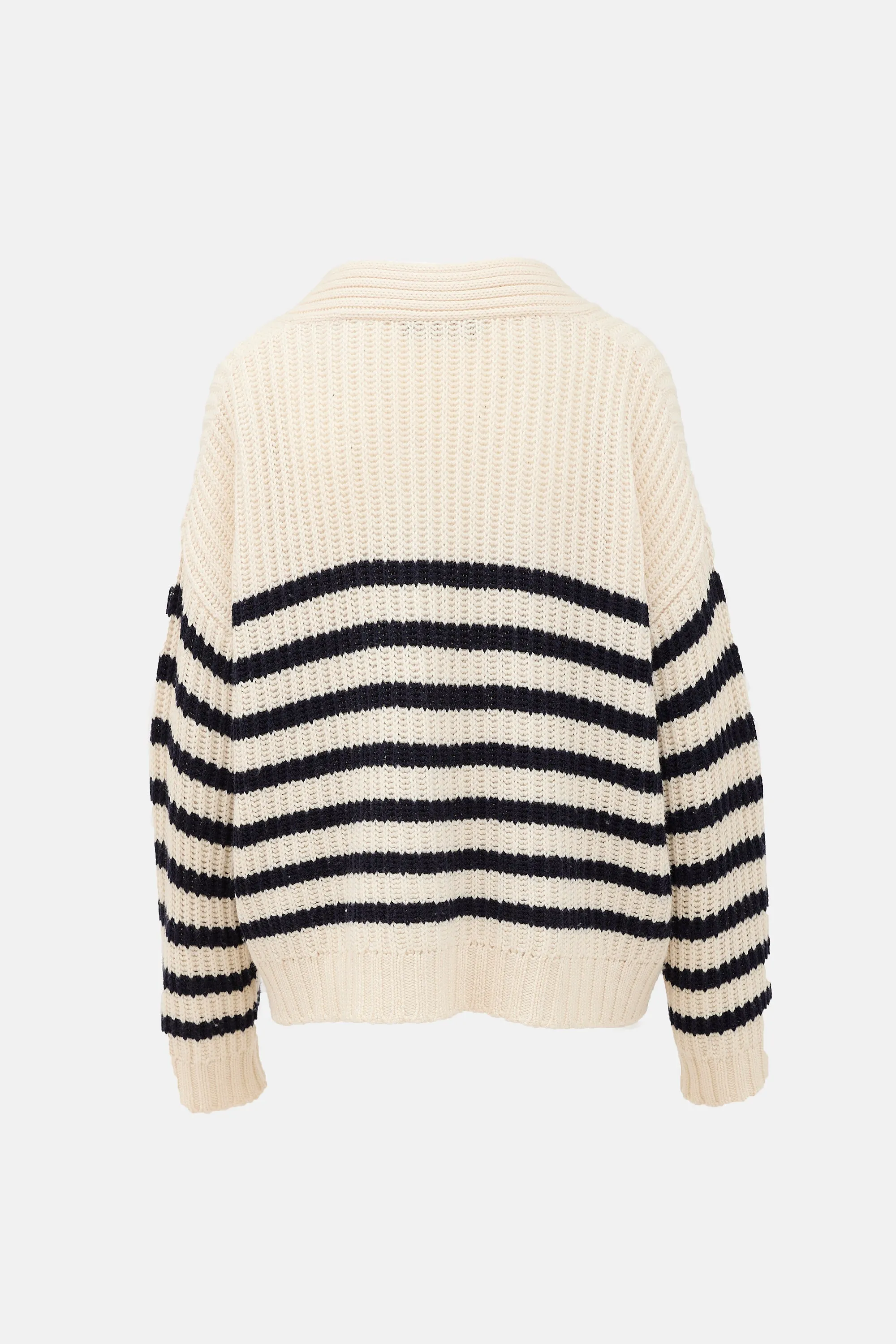 Weekend Wool Stripe Cardigan sold by VSP Consignment product image thumbnail 2