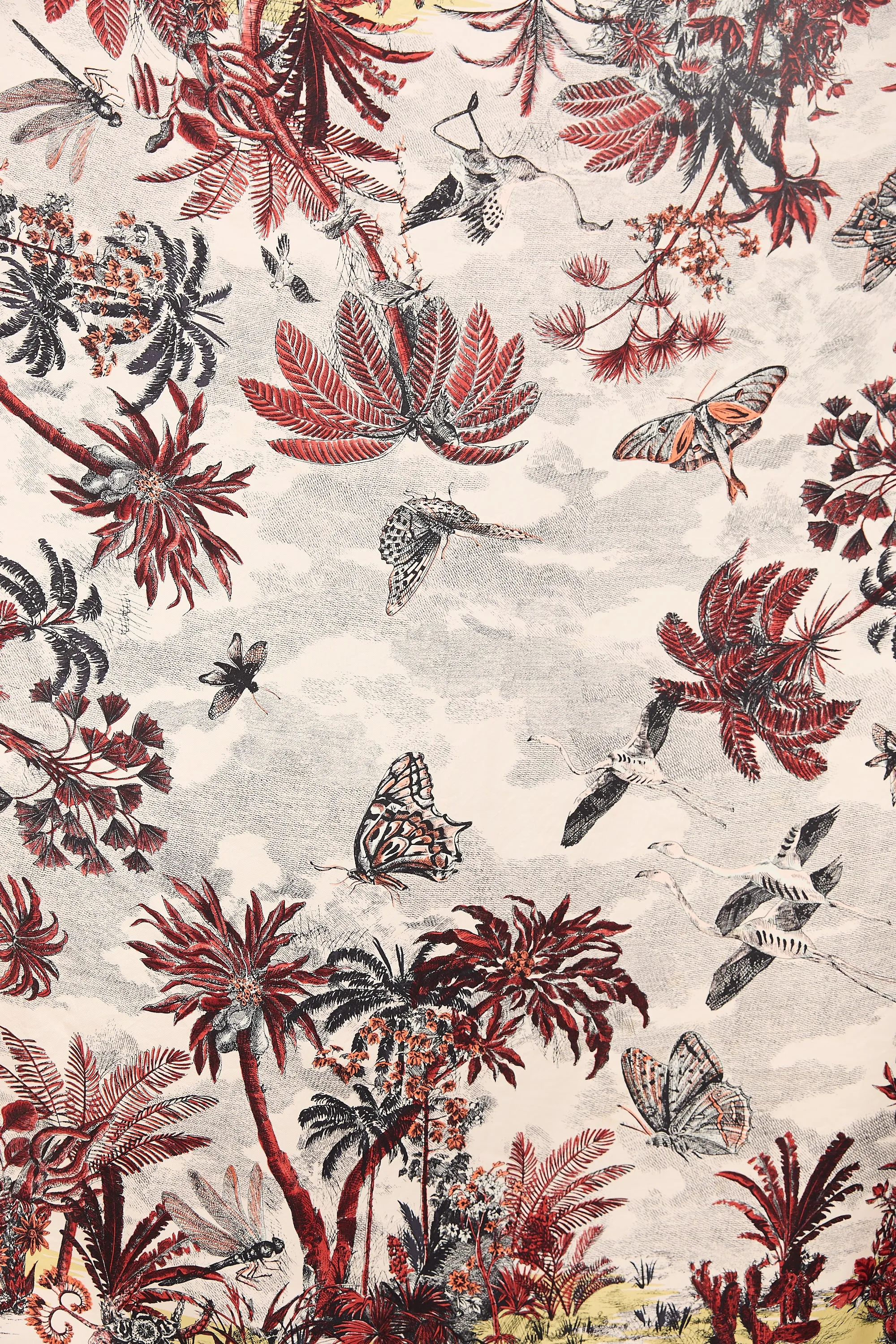 Silk Tropical Print Scarf sold by VSP Consignment product image thumbnail 2