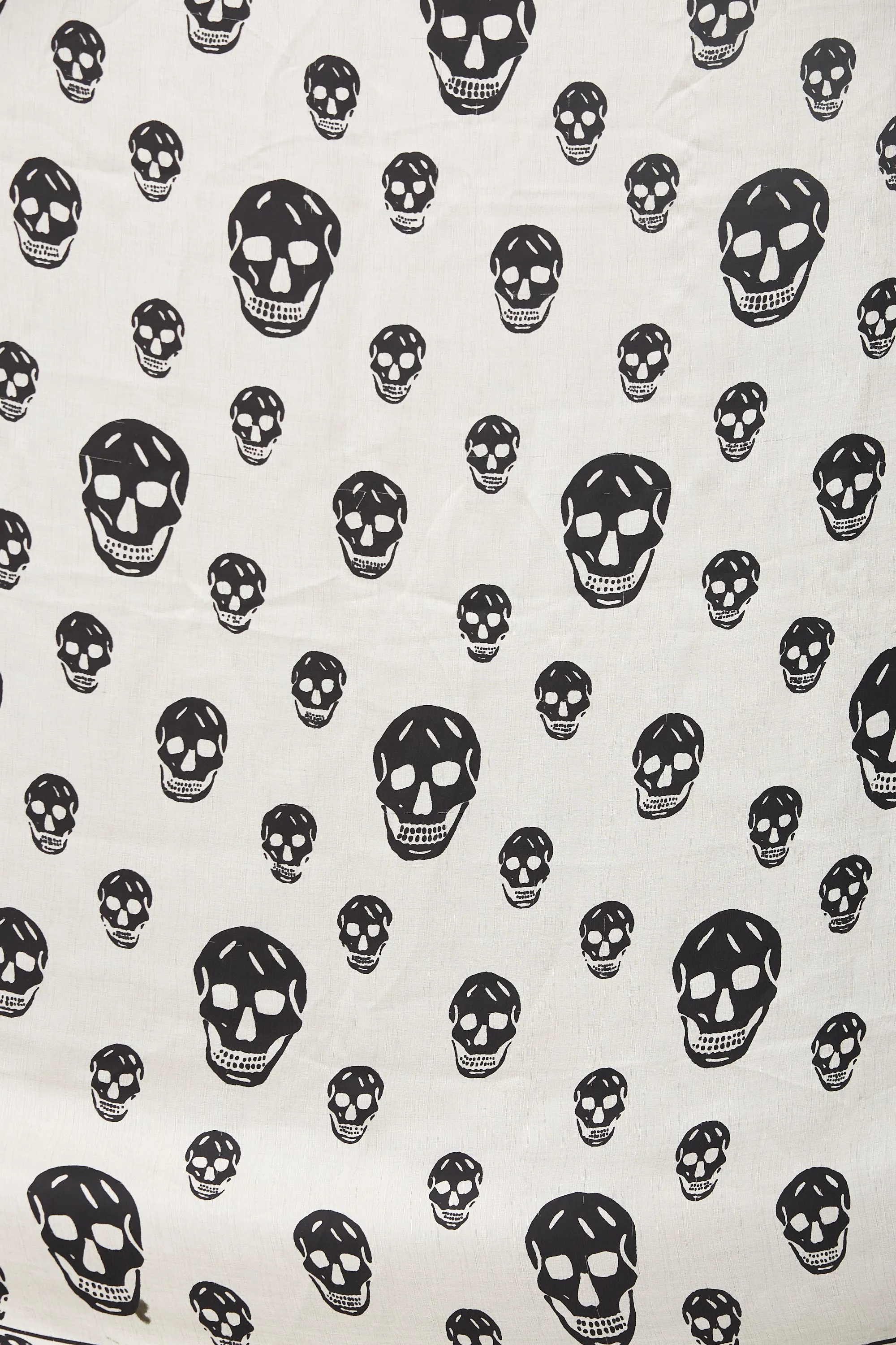 Silk Skull Scarf sold by VSP Consignment product image thumbnail 3