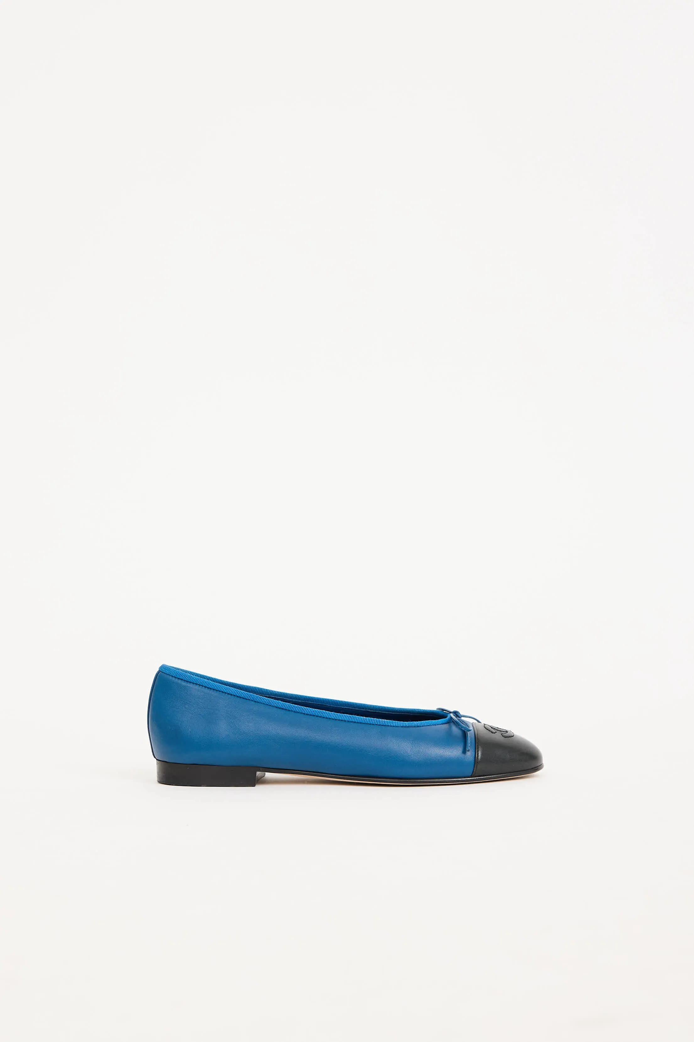 Leather CC Ballet Flats sold by VSP Consignment product image thumbnail 2