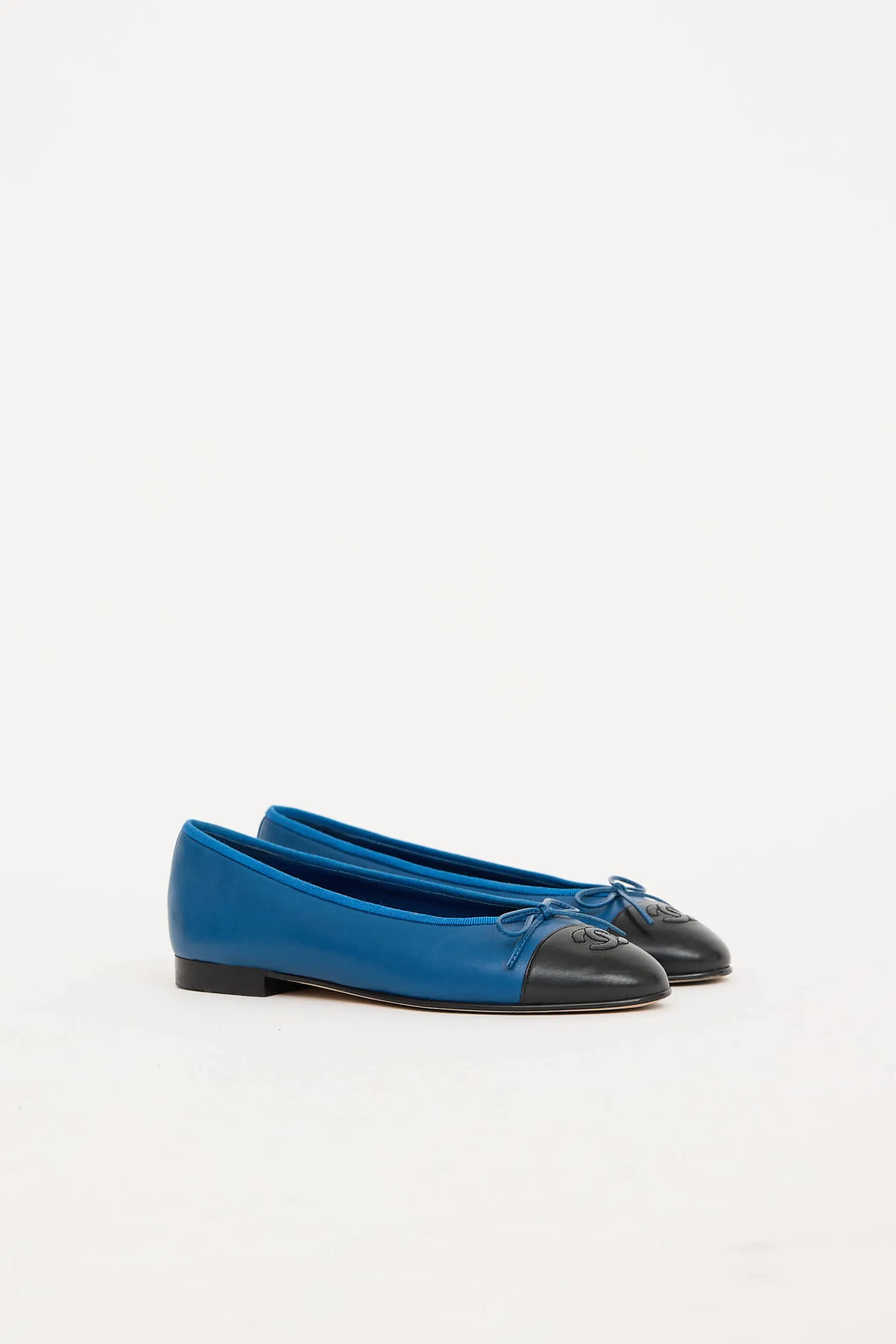 Leather CC Ballet Flats sold by VSP Consignment product image thumbnail 3